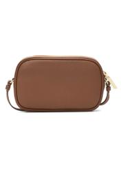 Malá dámska kabelka z ťavej kože TORES-0466E-1D(W26) - pohľad zozadu na produkt na bielom pozadí.