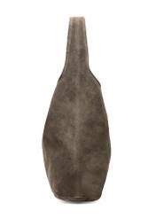 Dámska semišová shopper kabelka v khaki farbe  TORES-1177-57(Z25)