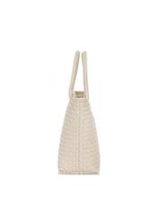 Krémová dámska shopper kabelka TOREC-1008-12(W25)