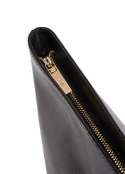 Veľká kožená dámska nákupná kabelka TORES-1258-99(W26) - detailný záber, na bielom pozadí.