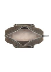 Dámska khaki kabelka cez rameno TORES-1193-55 (Z25), pohľad na produkt vo vnútri na bielom pozadí.