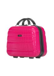 Kozmetická taška WALPC-0012-5E-14(W26), diagonálny pohľad na produkt na bielom pozadí.