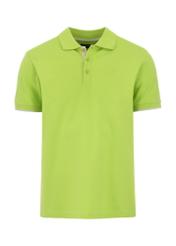 Pánske limetkovo zelené polo tričko POLMT-0045A-52(W24)-03