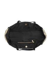 Dámska kabelka z prírodnej slamy TOREC-1226-1E(W26) - pohľad na produkt zhora, na bielom pozadí.