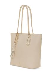 Krémová dámska shopper taška TOREC-0905A-12(W25)-02