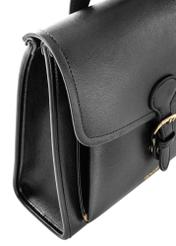 Čierny stredný elegantný dámsky batoh TOREC-0985-99(Z24)