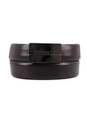 Brązowy skórzany pasek męski PASMS-0291-1I(Z26)