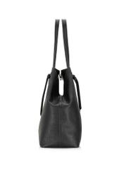 Veľká čierna shopper kabelka TOREC-0995A-99(Z25)