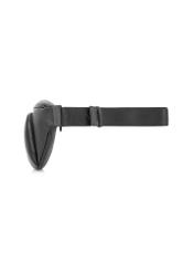 Čierna kožená pánska kabelka do pása TORMS-0280R-99(W25)-04