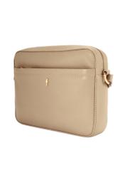 Dámska Béžová malá kožená kabelka TORES-1269-1B(W26)