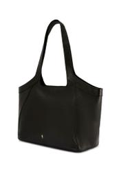 Veľká dámska kožená kabelka TORES-1205-9I(W26) - diagonálny pohľad na produkt, na bielom pozadí.