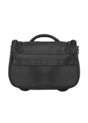 Kozmetická taška WALNY-0046-99-14(W26), pohľad na produkt zozadu na bielom pozadí.