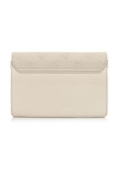 Krémová kabelka s monogramom TOREC-0536A-12(Z24)-04
