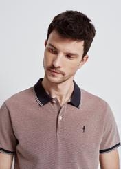 Pánske farebné polo tričko POLMT-0072-81(W24)-03