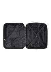 Malý kufor na kolieskach WALAB-0067-0X-19(W26), pohľad na produkt vo vnútri na bielom pozadí.