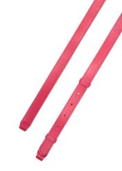 Malá fuchsiová dámska kabelka TOREC-0882-5E(W26) - detailný záber, na bielom pozadí.