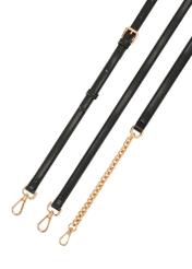 Dámska taška cez rameno v čiernej farbe TOREC-1179-9P(W26)