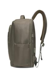 Khaki PLCMN-0014-8D(Z26) letecký batoh. Bočný pohľad na bielom pozadí.
