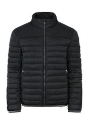 Čierna pánska polosezónna bunda KURMT-0358-99(W25)-01