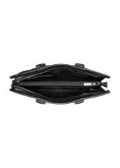 Elegantná čierna kožená aktovka TORMS-0534-99(Z26)