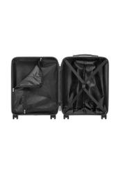 Malý kufor na kolieskach WALPP-0026-99-19(W26), pohľad na produkt vo vnútri na bielom pozadí.