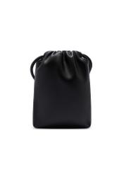 Čierny kryt na telefón TOREC-1216-99(W26) - pohľad na produkt zozadu, na bielom pozadí.