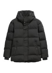 Čierna zimná pánska bunda KURMT-0447-99(Z26)