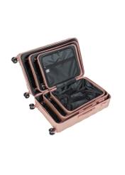 Sada kufrov na kolieskach 19'/24'/28' WALPC-0015-5B(W26), pohľad na produkty vo vnútri na bielom pozadí.