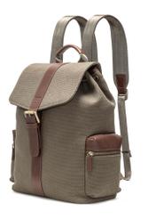 Pánsky khaki batoh TORMN-0371-55(Z25), diagonálny pohľad na produkt na bielom pozadí.