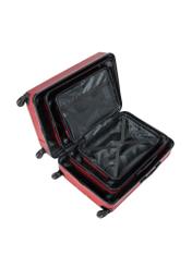 Sada kufrov na kolieskach WALAB-0082-4B(W26) s rozmermi 19"/24"/29", pohľad na produkty vo vnútri na bielom pozadí.