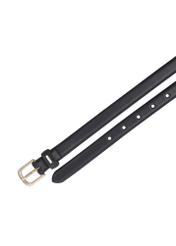 Čierny kožený dámsky opasok PASDS-0300-99(Z26)
