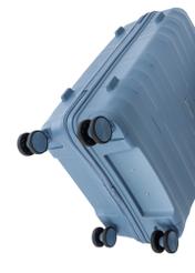 Veľký kufor na kolieskach WALPP-0024-7A-28(W26), pohľad na kolieska produktu na bielom pozadí.