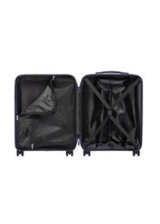 Malý kufor na kolieskach WALPP-0026-7D-19(W26), pohľad na produkt vo vnútri na bielom pozadí.