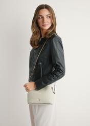 Béžová malá dámska kabelka TOREC-0768-1B(W26)