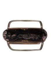 Dámska veľká semišová kabelka hnedej farby TORES-1250-1I(W26)