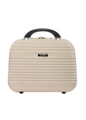 Kozmetická taška WALAB-0040-0C-14(W26), pohľad spredu na produkt na bielom pozadí.