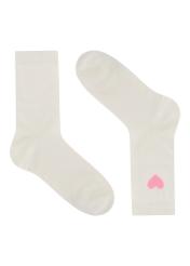 Sada dámskych dlhých ponožiek ZESDT-0042-0B(W26) - pohľad na produkt zhora, na bielom podklade.