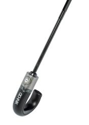 Pánsky kockovaný dáždnik PARSM-0002-9D(W26) - detailný záber, na bielom pozadí.