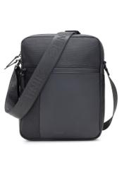 Schwarze Herren-City-Tasche TORMN-0402-99(W26) - Produktansicht von vorne, auf weißem Hintergrund.