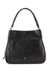 Čierna kožená dámska shopper kabelka TORES-0636D-99(Z25)