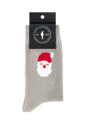 Men's Christmas socks SKAMT-0199-91(Z25), view of the product in the packaging on a white background.