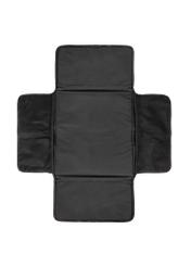 Púdrovo ružová taška pre mamičku TOREN-0308-5A(W26) - pohľad zhora na produkt na bielom pozadí.