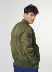 Pánska olivovo zelená bunda Top Gun KURMT-0279-57(W23)-05