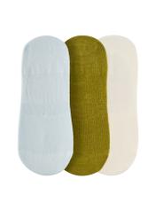 Sada dámskych ponožiek ZESDT-0029-7A(W26) - pohľad na produkt zhora, na bielom pozadí.