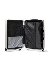 Veľký kufor na kolieskach WALAB-0088-1A-28(W26), pohľad na produkt vo vnútri na bielom pozadí.