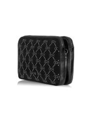 Čierna dámska kabelka s monogramom TOREC-0522B-96(Z23)-02