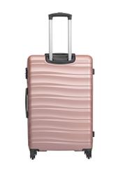 Veľký kufor na kolieskach WALAB-0081-5X-28(W26), pohľad na produkt zozadu na bielom pozadí.