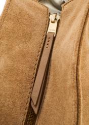 Dámska nákupná taška béžovej farby TORES-1248-1B(W26), detail produktu, pohľad na bielom pozadí.