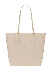 Krémová dámska shopper taška TOREC-0905A-12(W25)-04