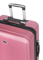 Stredný kufor na kolieskach WALAB-0053-5C-24(W26), pohľad na rukoväť produktu na bielom pozadí.